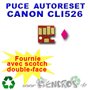 Puce Auto-Reset CLI526 Canon magenta