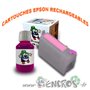 Kit Cartouche Rechargeable EPSON T7606 Photo Magenta