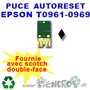 Puce auto-reset Epson Noire T0961