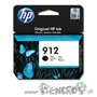 HP 912  - Cartouche d'Encre HP 912 Noire