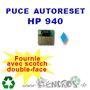 Puce Auto-Reset Cyan HP 940