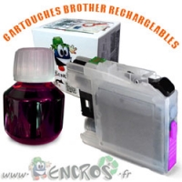 Kit Cartouche Rechargeable BROTHER LC125 Magenta