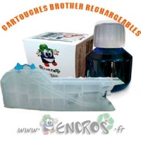Cartouche Rechargeable CISS Brother LC-125/LC123 cyan