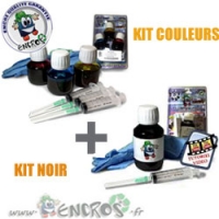 Pack kits Encre Couleur + noir HP901