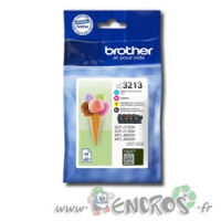 Brother LC3213 - Pack  de 4 Cartouches d'encre Brother LC3213
