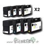 Eco Pack 8 Cartouches compatibles HP 932-933