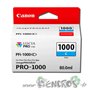 Canon PFI-1000C - Cartouche d'encre Canon PFI-1000C Cyan