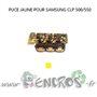 SAMSUNG Puce JAUNE Toner CLP 500/550