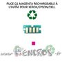 Xerox/Epson/Dell Puce Rechargeable Toner Magenta Série Q1